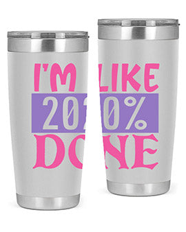 im like done Style 50#- corona virus- Tumbler