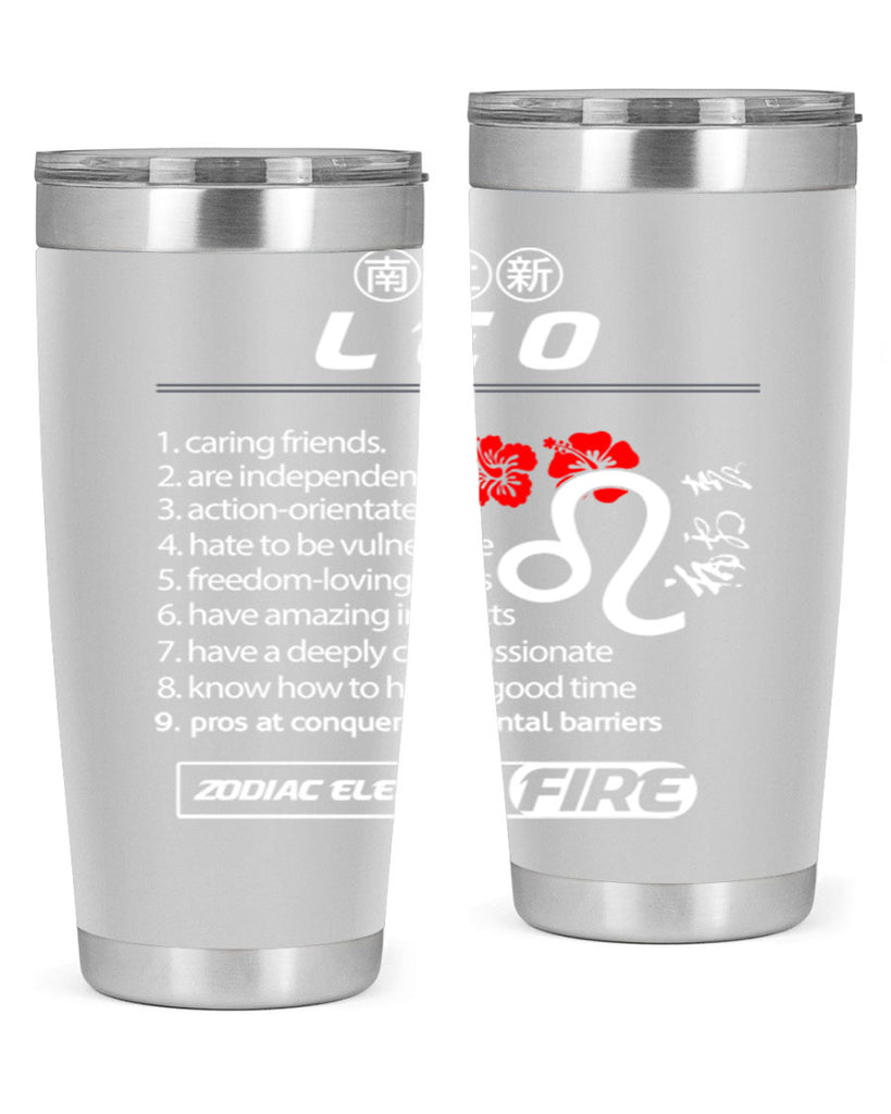 leo 307#- zodiac- Tumbler