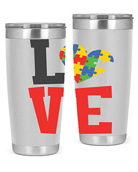 love Style 29#- autism- Tumbler