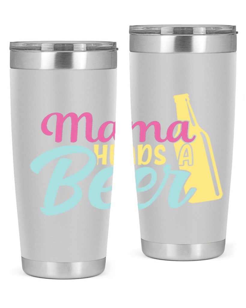 mama heads a beer 124#- beer- Tumbler