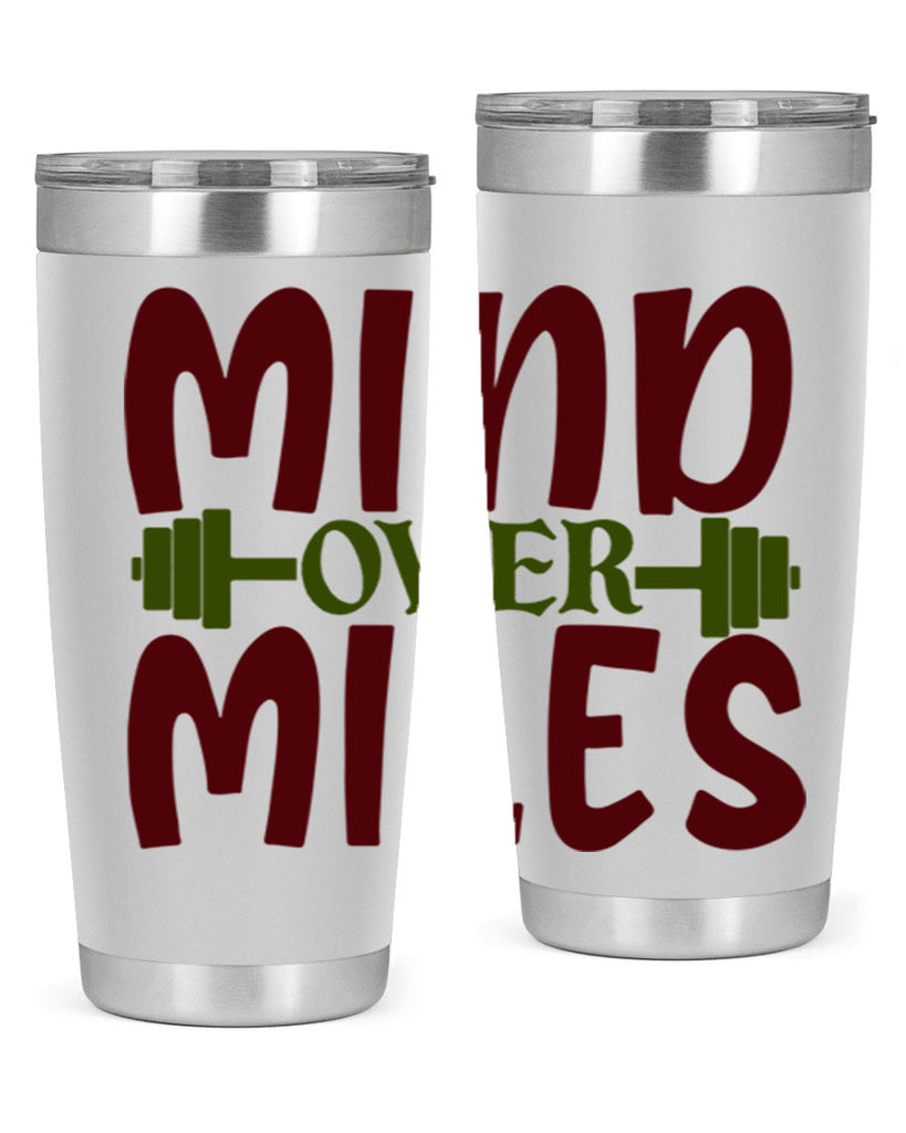 mind over miles 29#- gym- Tumbler
