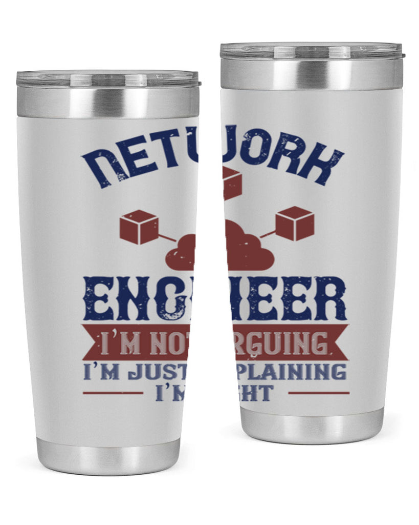 network engineer I am not arguing Im just explaining im right Style 42#- engineer- tumbler