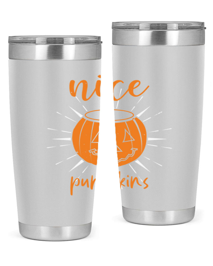 nice pumpkins 138#- halloween- Tumbler