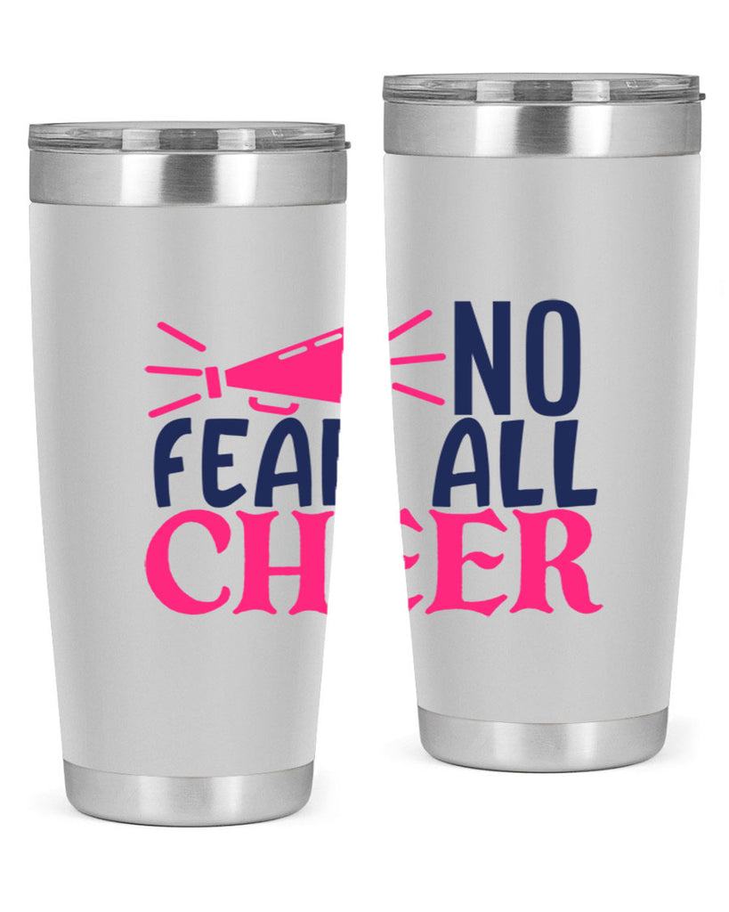no fear all cheer 1739#- cheer- Tumbler