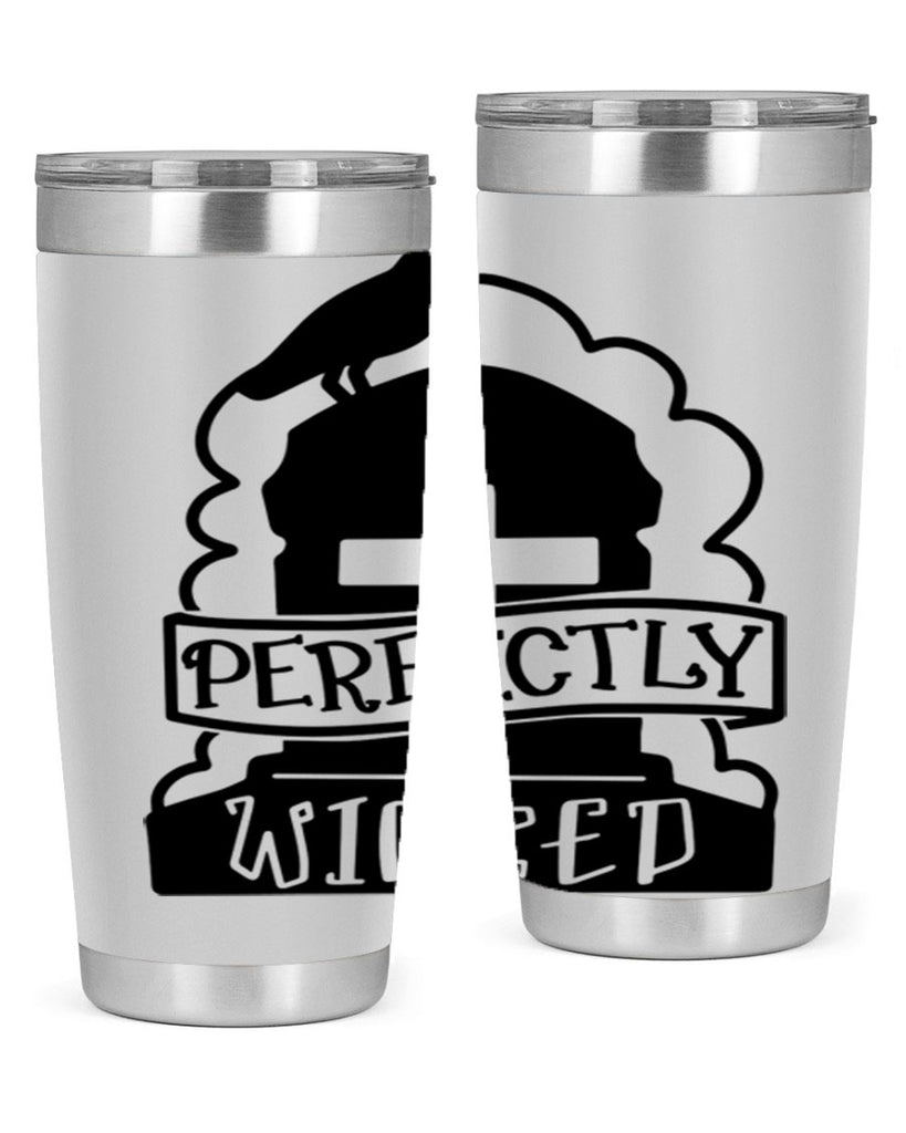 perfectly wicked 33#- halloween- Tumbler