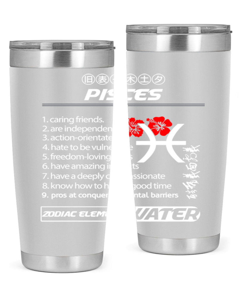 pisces 356#- zodiac- Tumbler