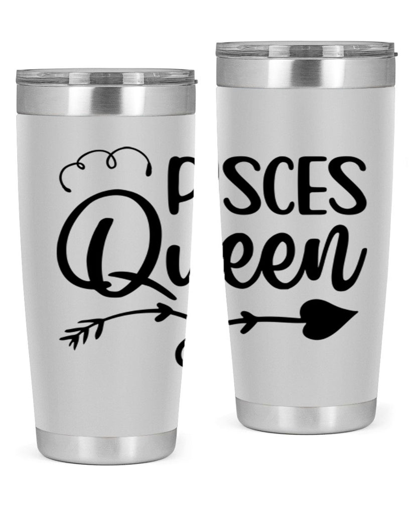 pisces queen 379#- zodiac- Tumbler