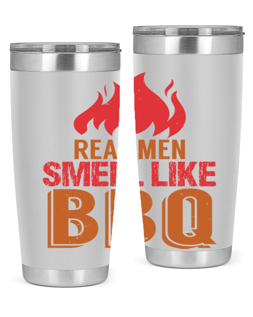 real men smell like bbq 16#- bbq- Tumbler