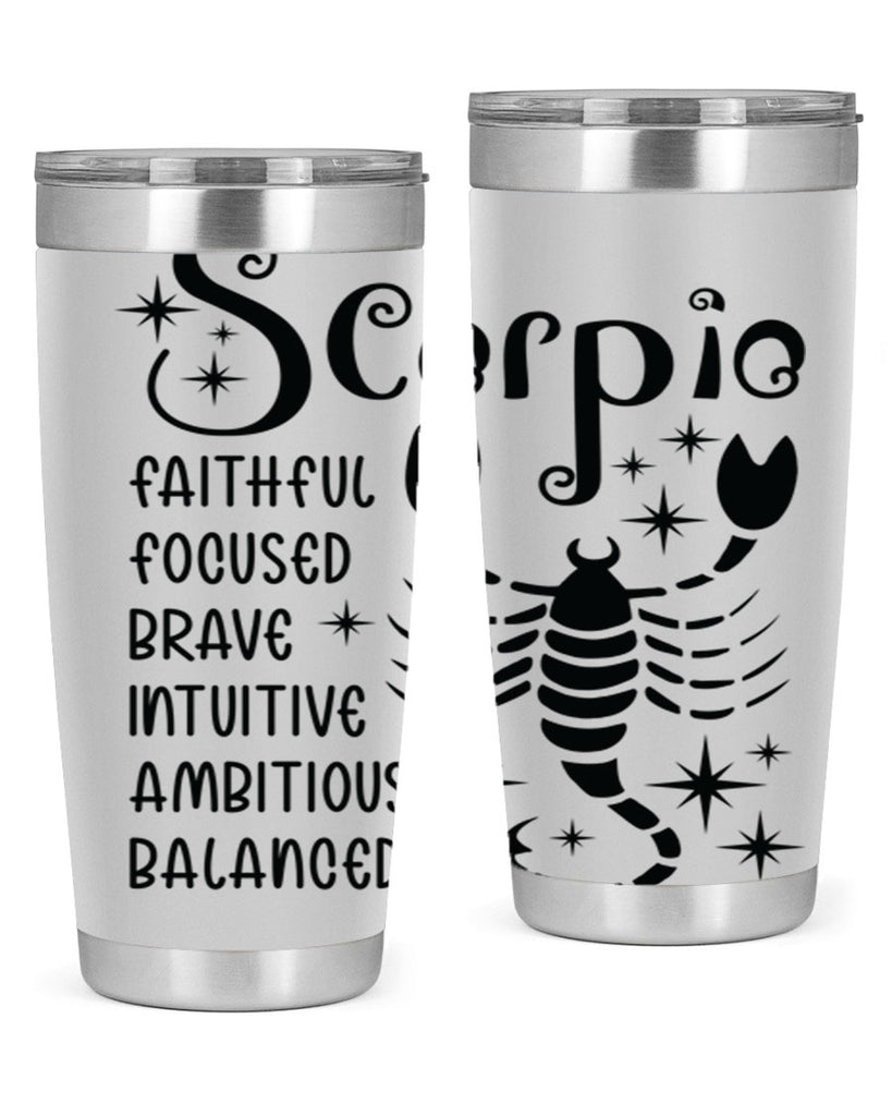 scorpio 431#- zodiac- Tumbler