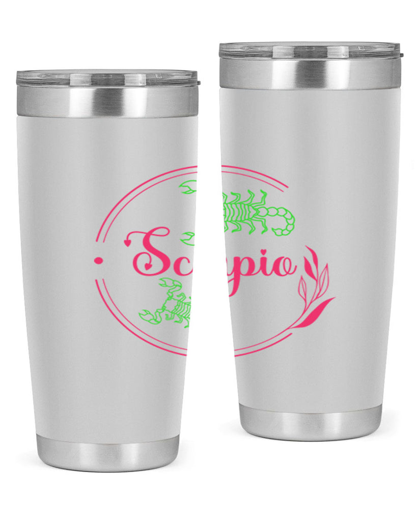 scorpio 437#- zodiac- Tumbler