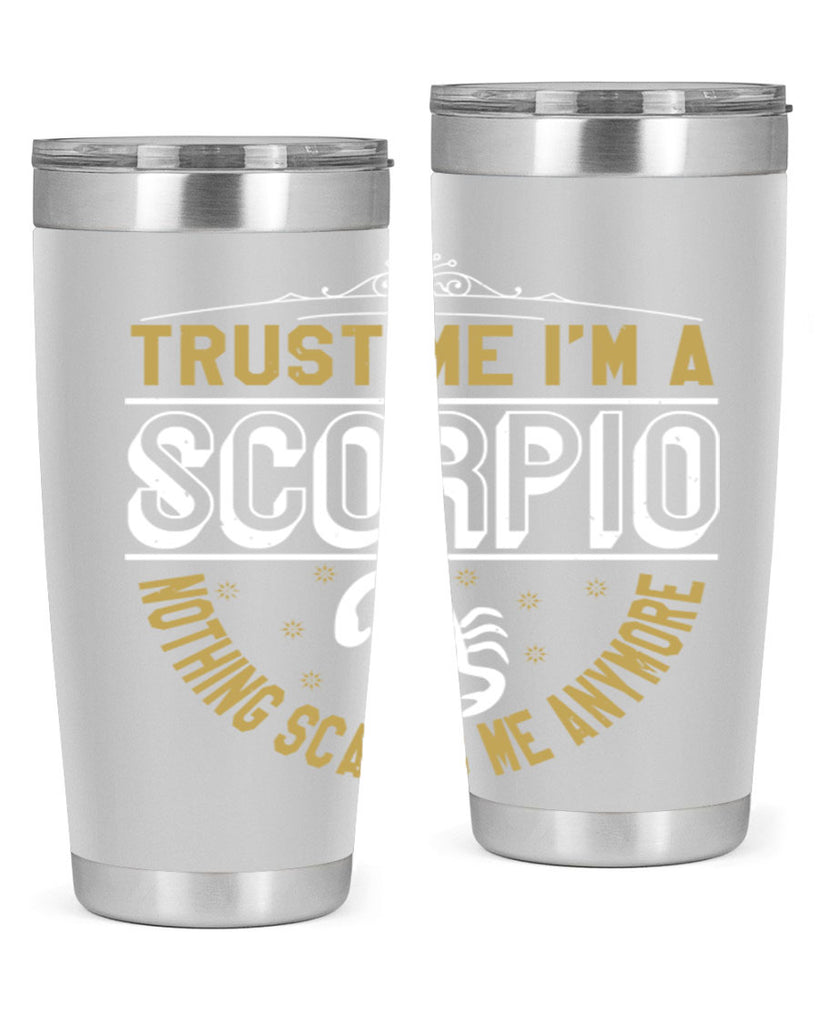 scorpio 458#- zodiac- Tumbler