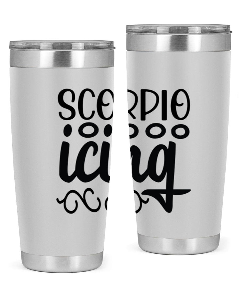 scorpio icing 441#- zodiac- Tumbler