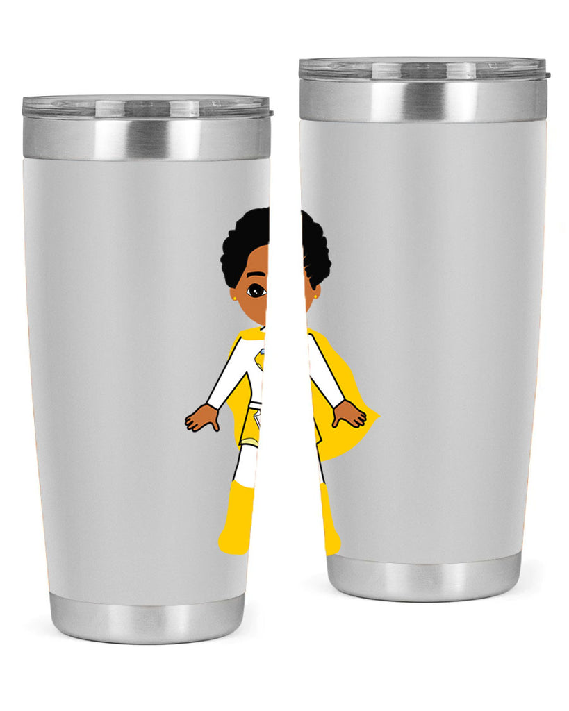 super kid 10#- black men - boys- tumbler