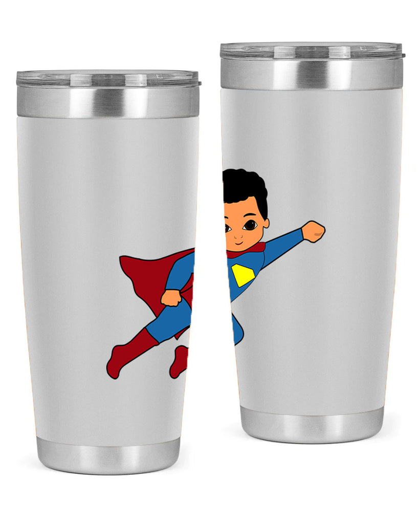 super kid 15#- black men - boys- tumbler