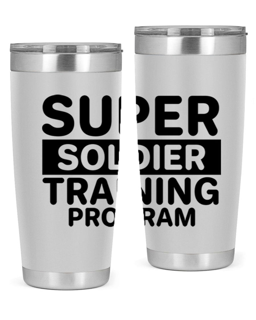 super soldier training program 397#- winter- Tumbler