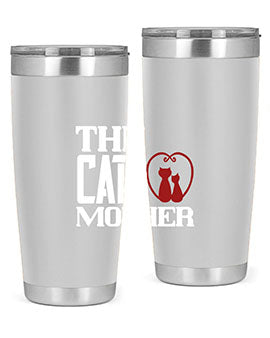 the cat mother Style 117#- cat- Tumbler