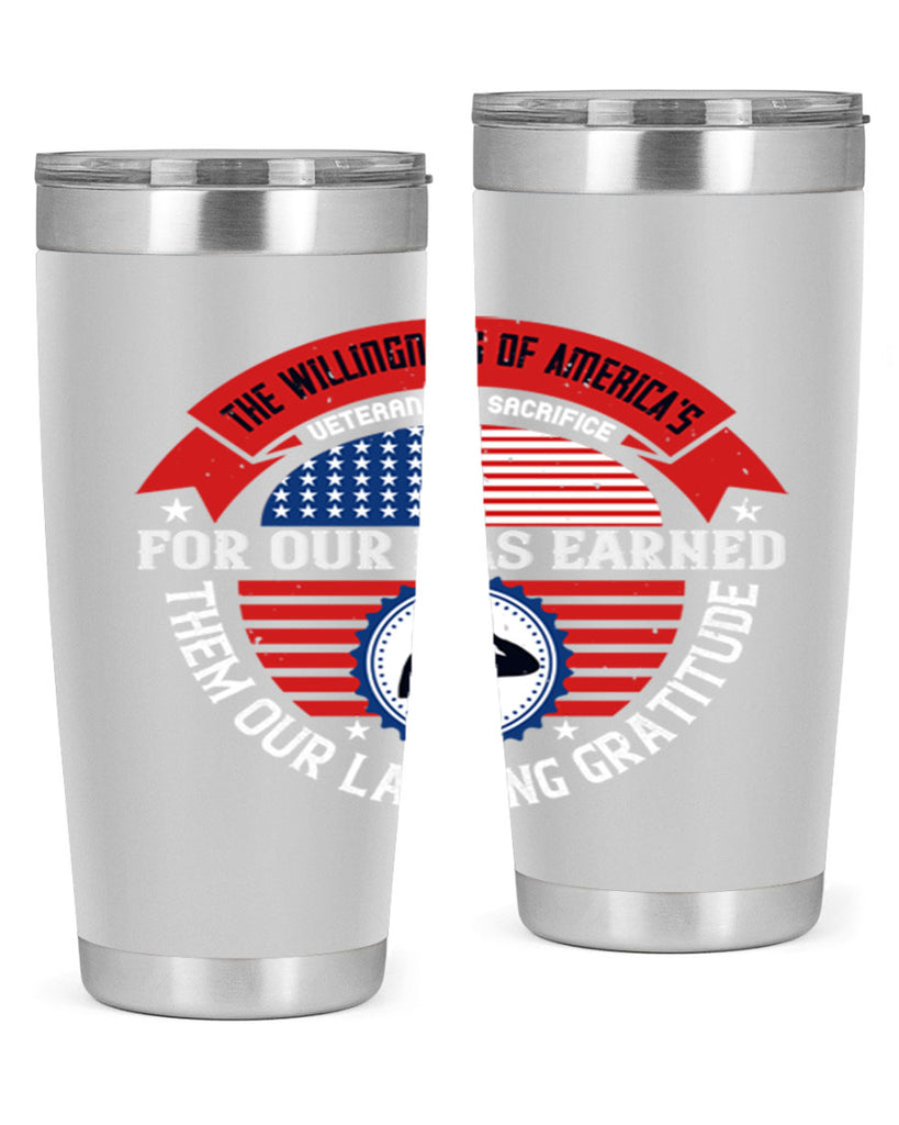 the willingness of americas 88#- Veterns Day- Tumbler