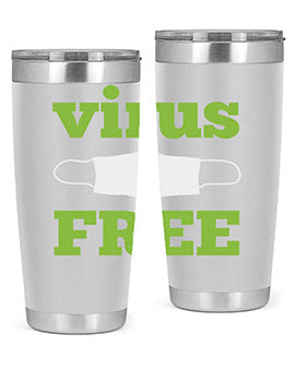 virus free Style 20#- corona virus- Tumbler