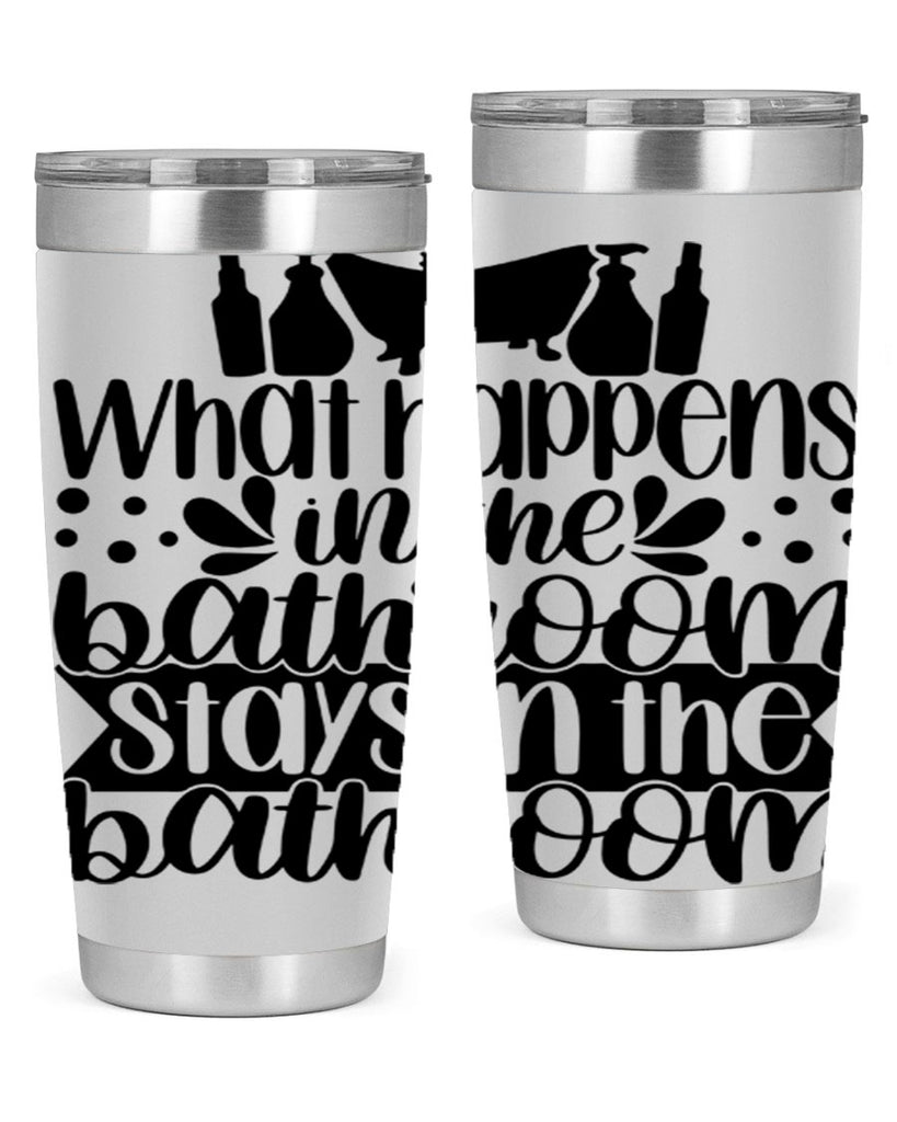 what happens in the bathroom 6#- bathroom- Tumbler