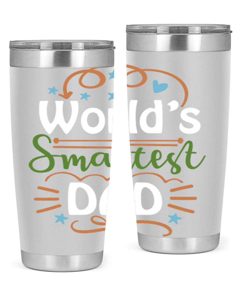 world’s smartest dad 2#- fathers day- Tumbler