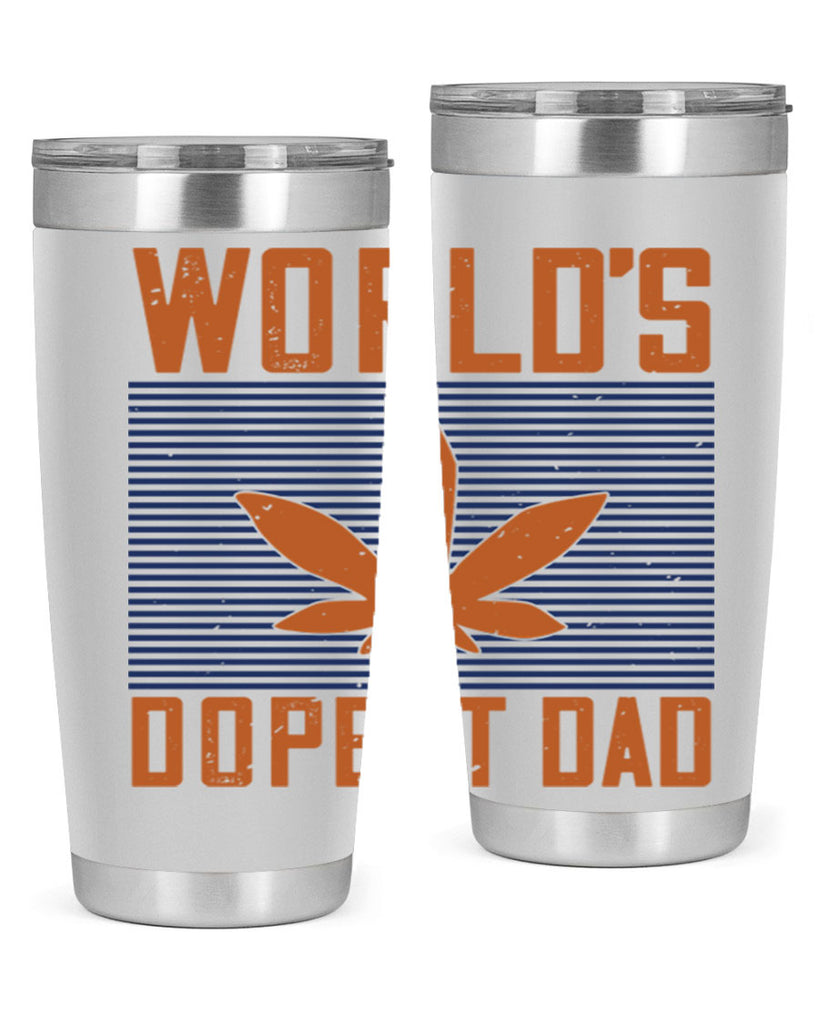 worlds dopest dad 148#- fathers day- Tumbler