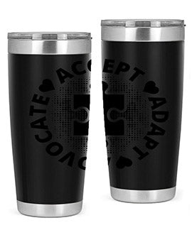 Accept Style 41#- autism- Tumbler