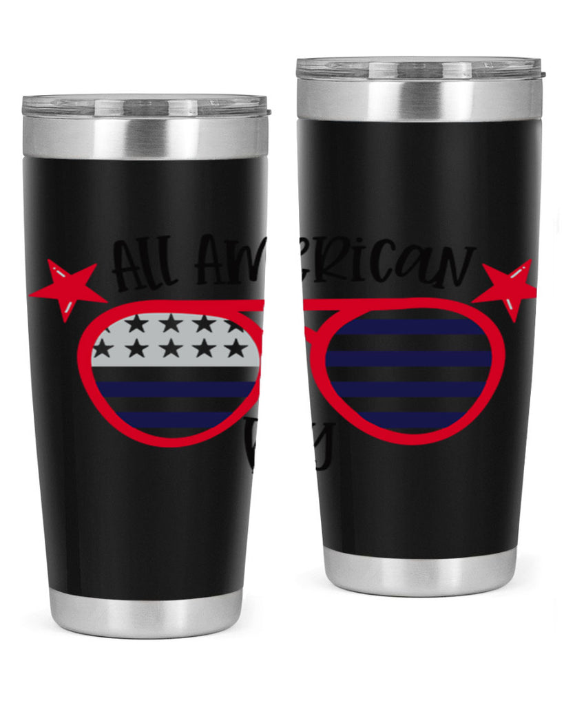 All American Boy Style 141#- Fourt Of July- Tumbler