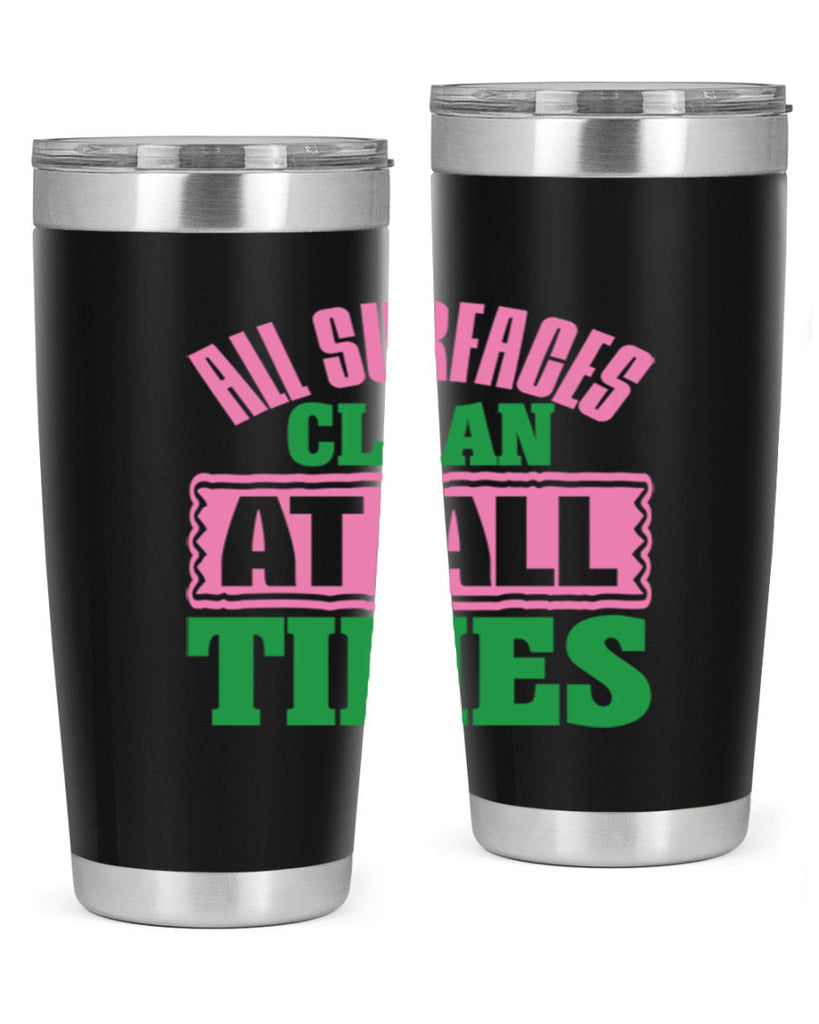 All surfaces clean at all times Style 1#- cleaner- tumbler
