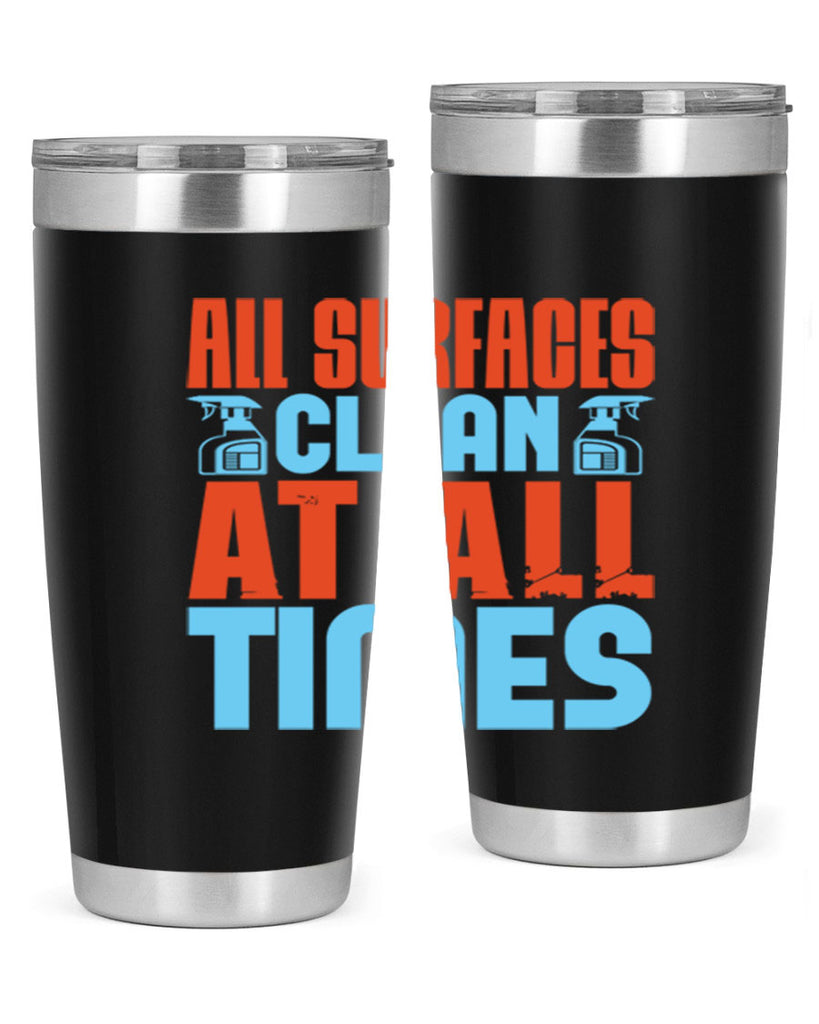 All surfaces clean at all times Style 2#- cleaner- tumbler