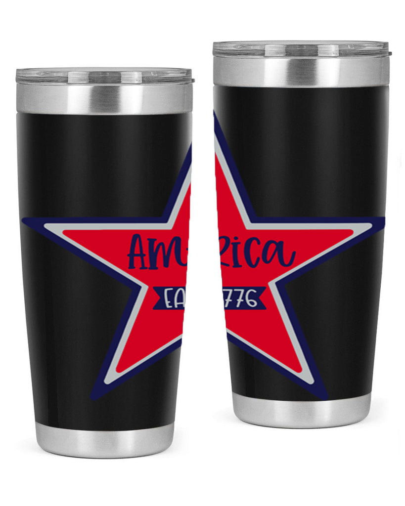 America East Style 144#- Fourt Of July- Tumbler