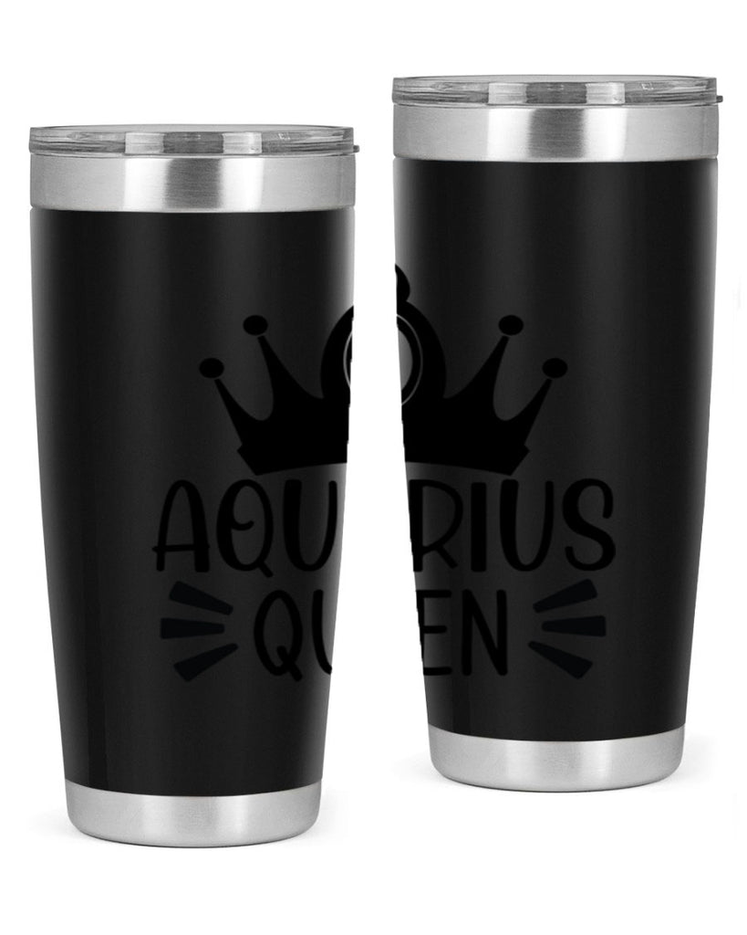 Aquarius queen 73#- zodiac- Tumbler