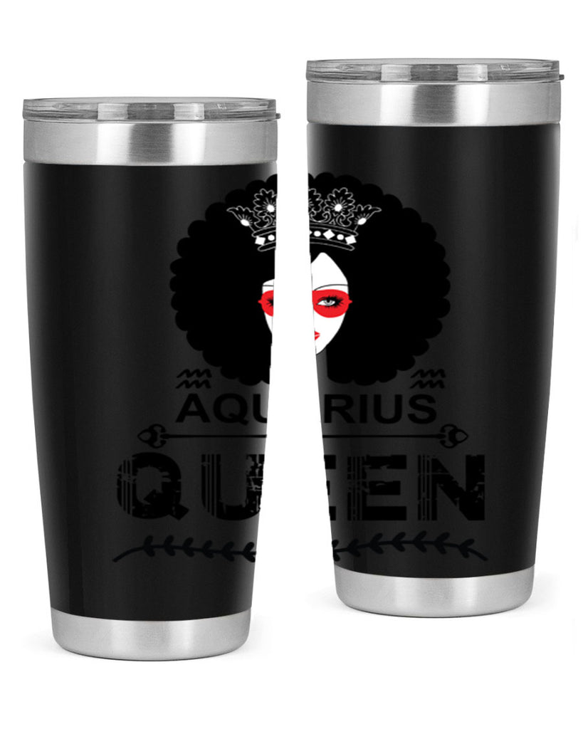 Aquarius queen 75#- zodiac- Tumbler