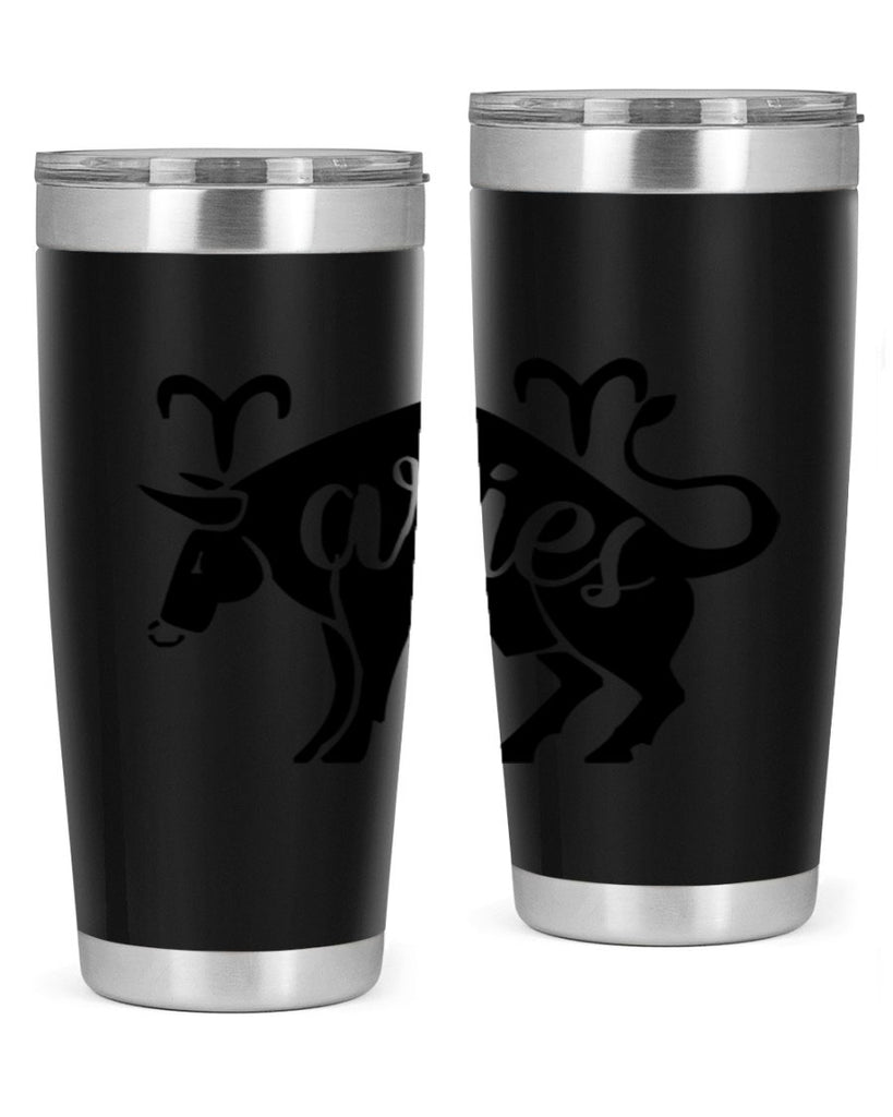 Aries 104#- zodiac- Tumbler