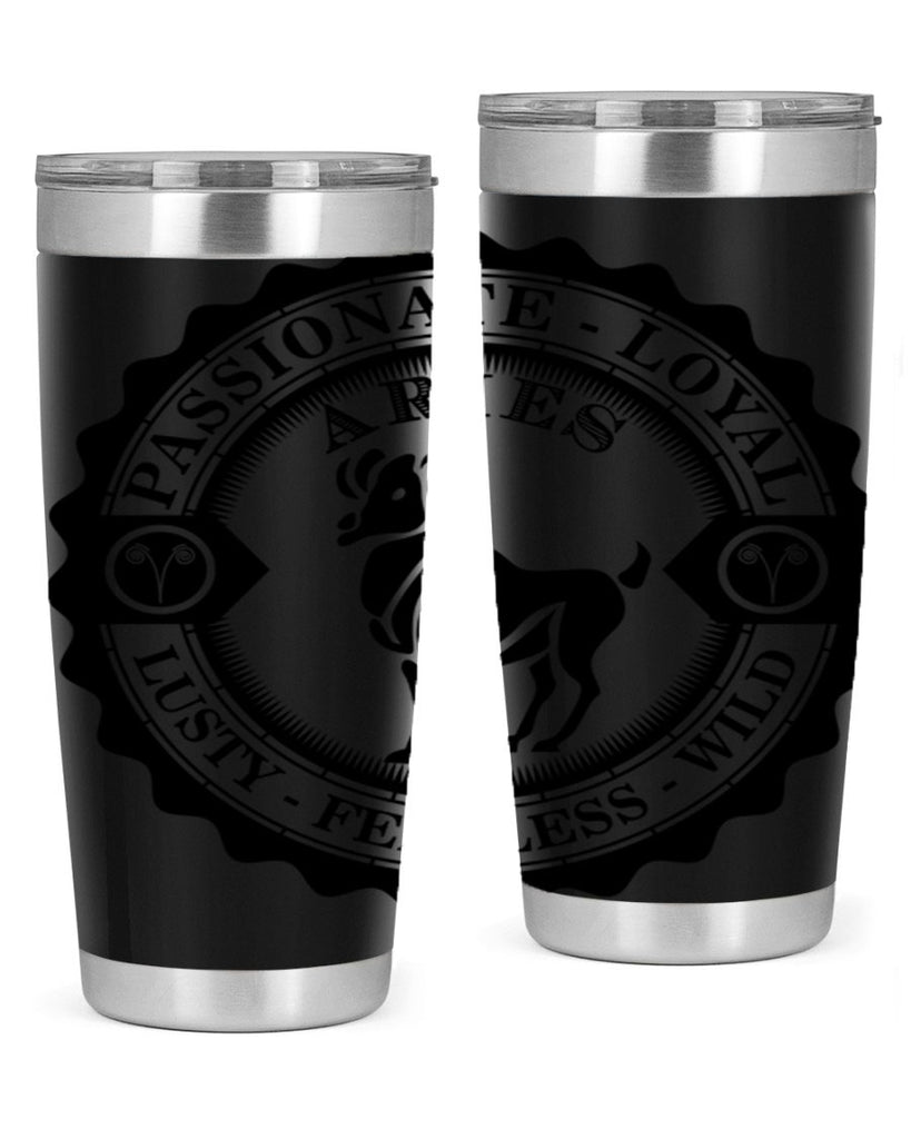 Aries 3#- zodiac- Tumbler