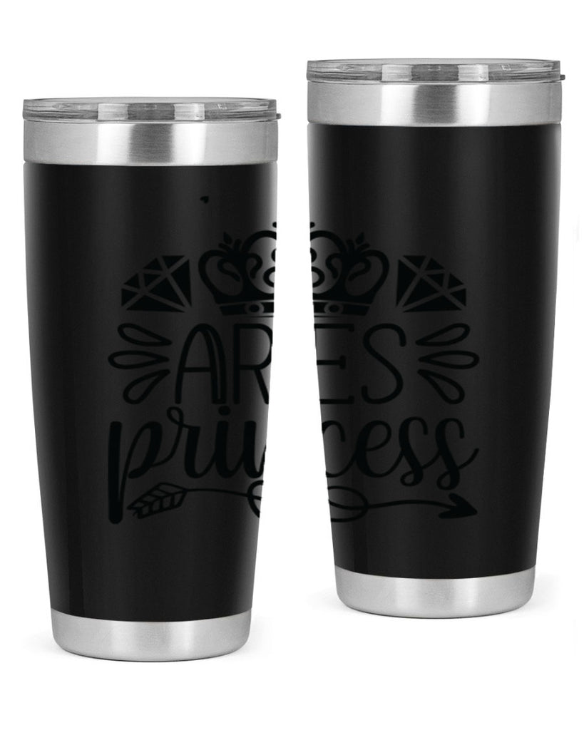 Aries princess 114#- zodiac- Tumbler