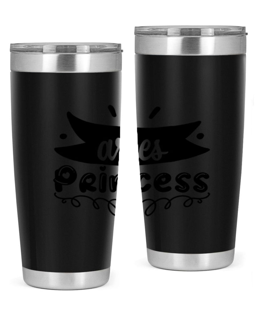Aries princess 116#- zodiac- Tumbler