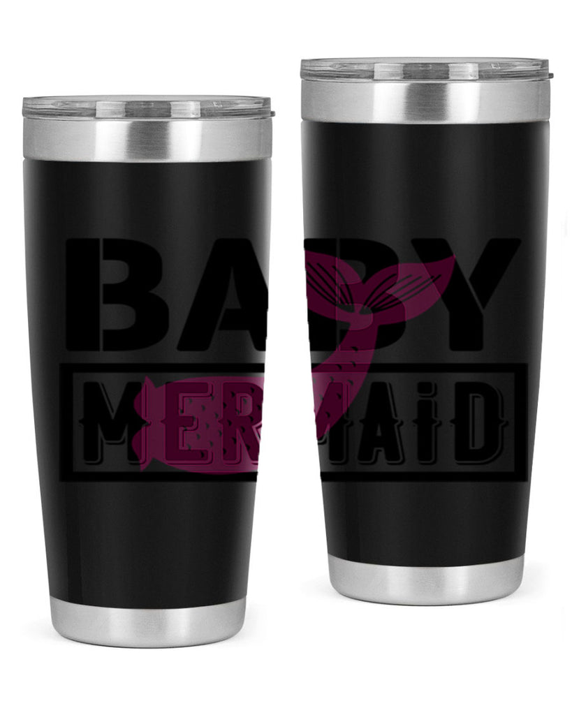 Baby mermaid 29#- mermaid- Tumbler