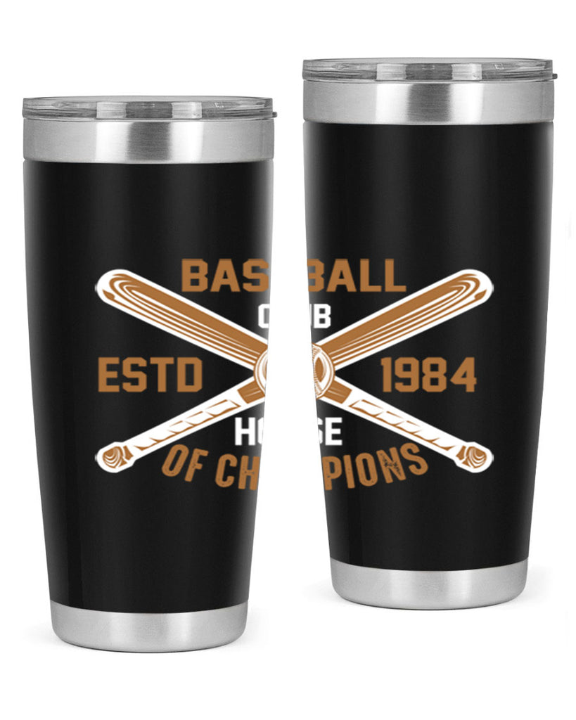 Baseball 1443#- baseball- Tumbler
