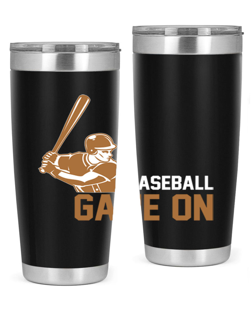 Baseball game 1446#- baseball- Tumbler