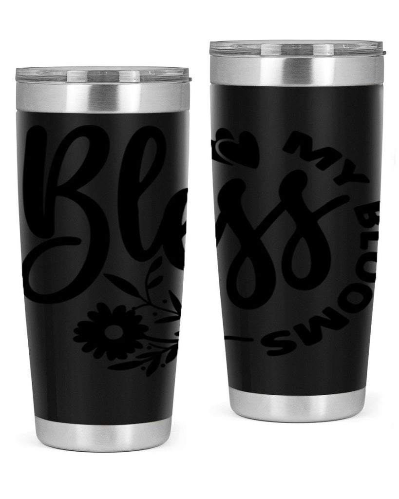 Bless My Blooms47#- spring- Tumbler