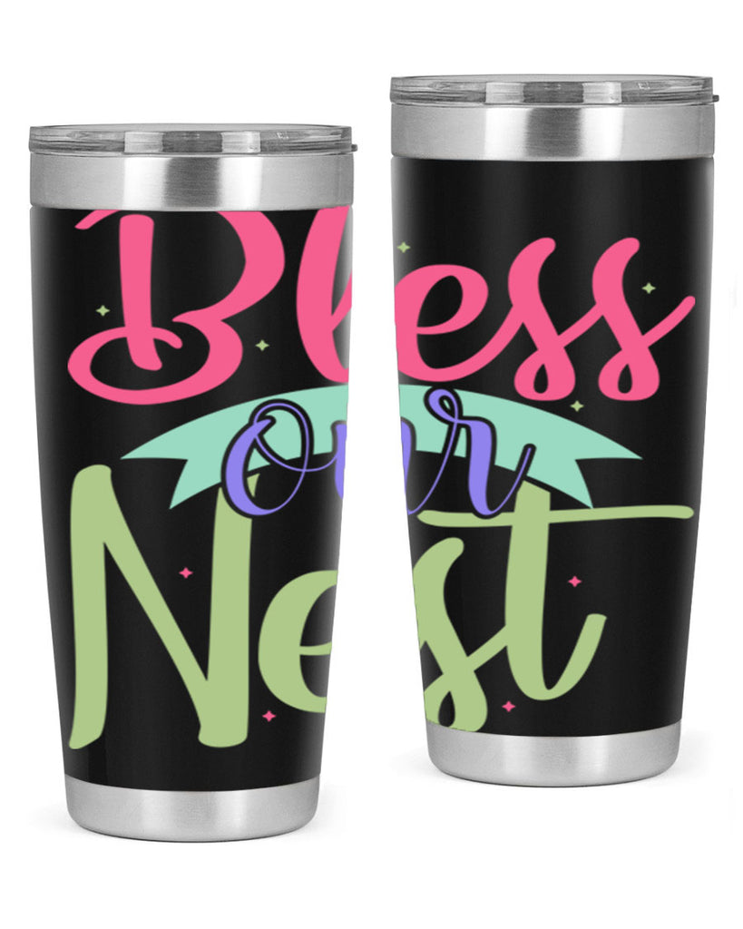 Bless our nest 49#- spring- Tumbler