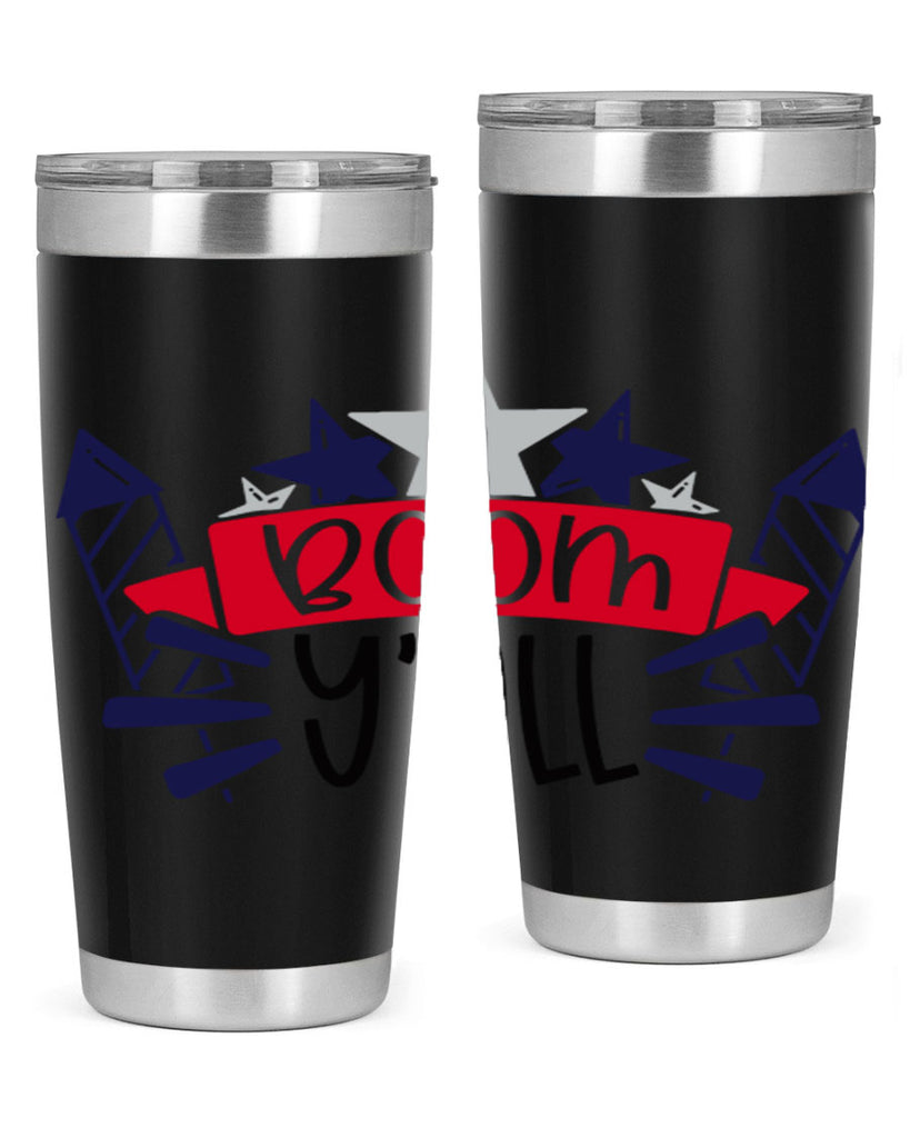 Boom Yall Style 146#- Fourt Of July- Tumbler