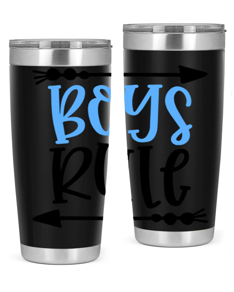Boys Rule Style 108#- baby- tumbler