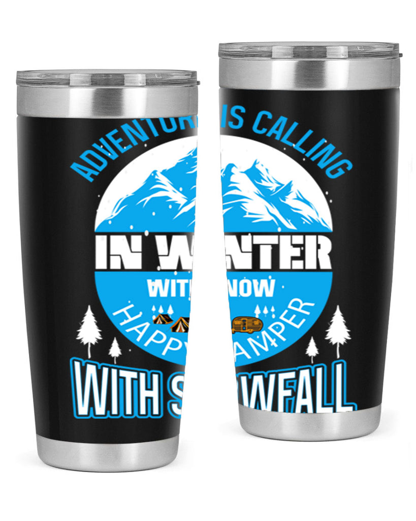 Camping Winter 39#- winter- Tumbler
