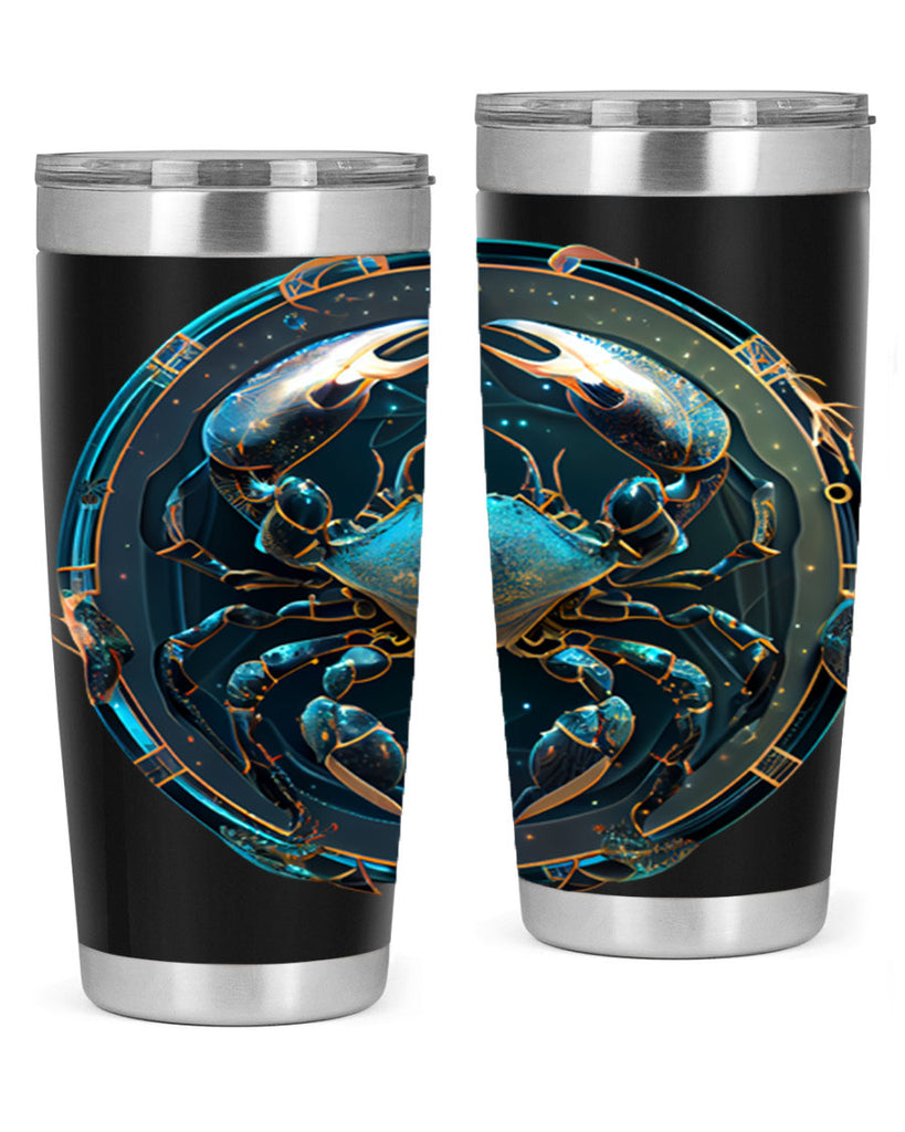 Cancer 147#- zodiac- Tumbler