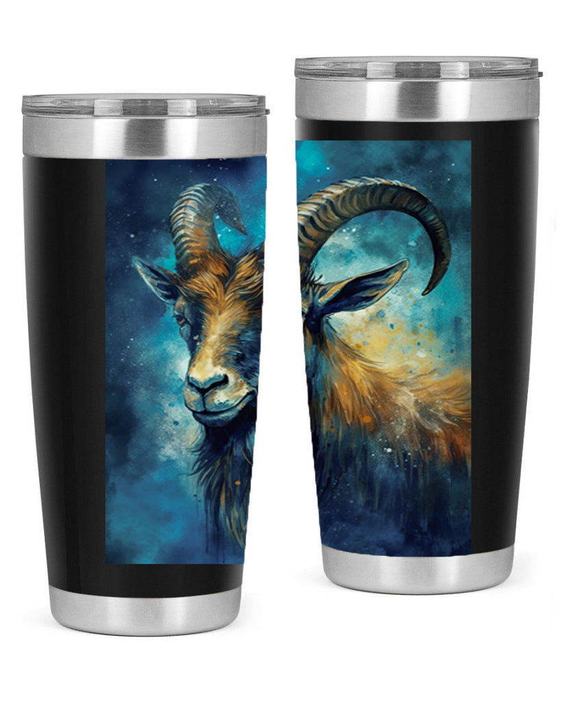 Capricorn 37#- zodiac- Tumbler
