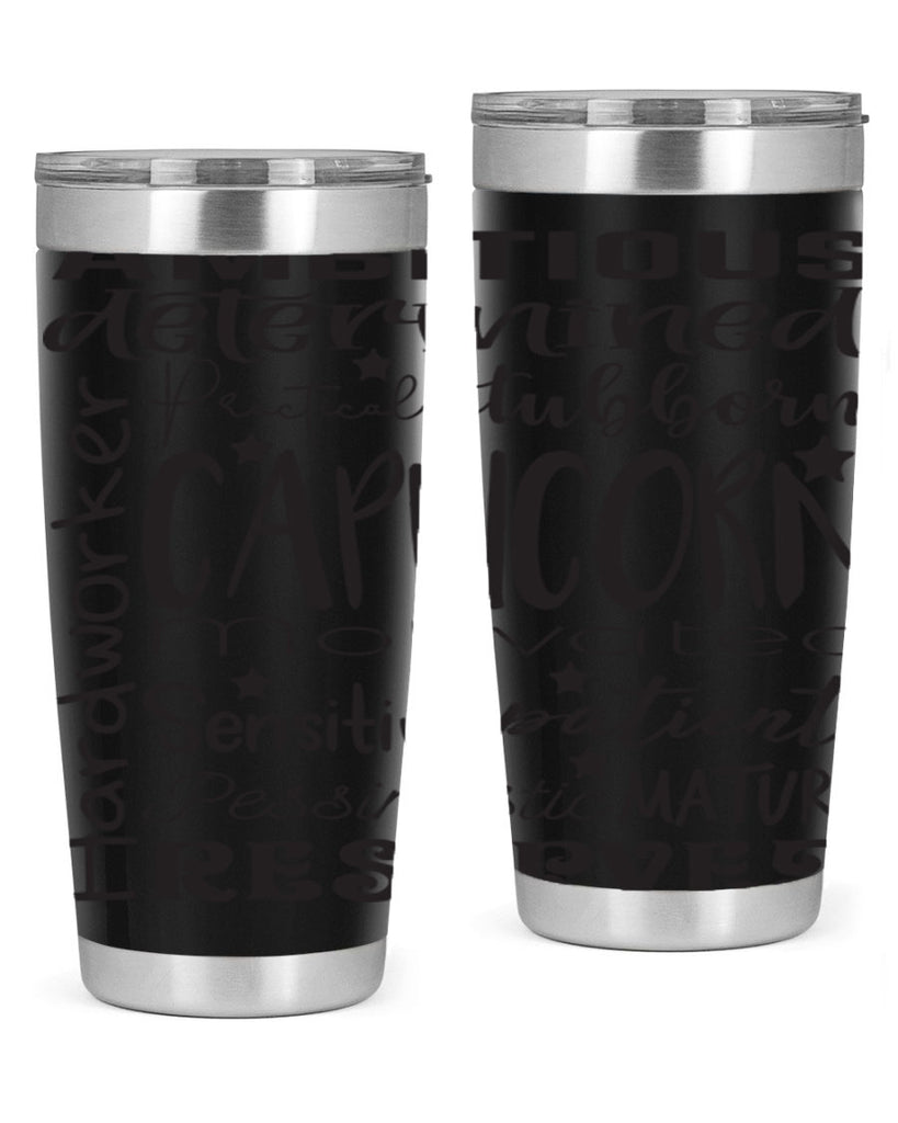 Capricorn 566#- zodiac- Tumbler