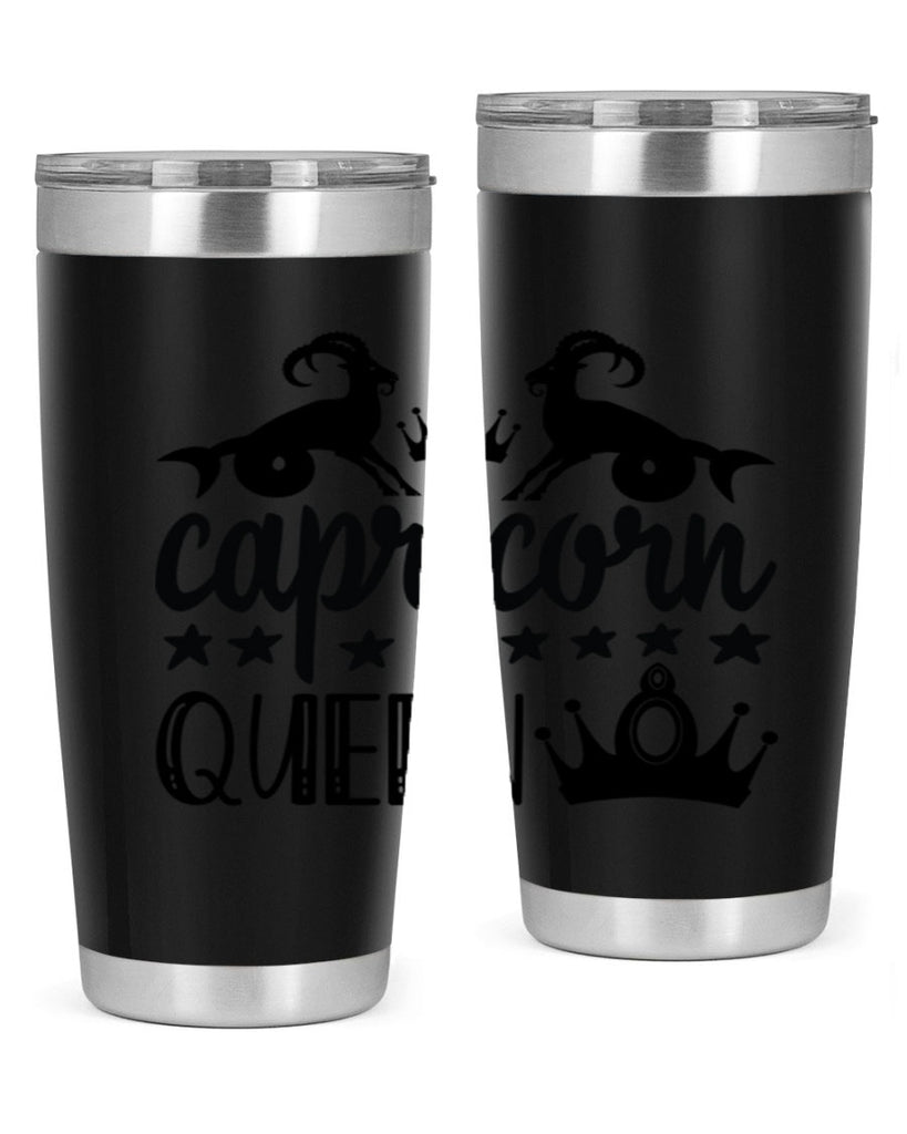 Capricorn queen 195#- zodiac- Tumbler