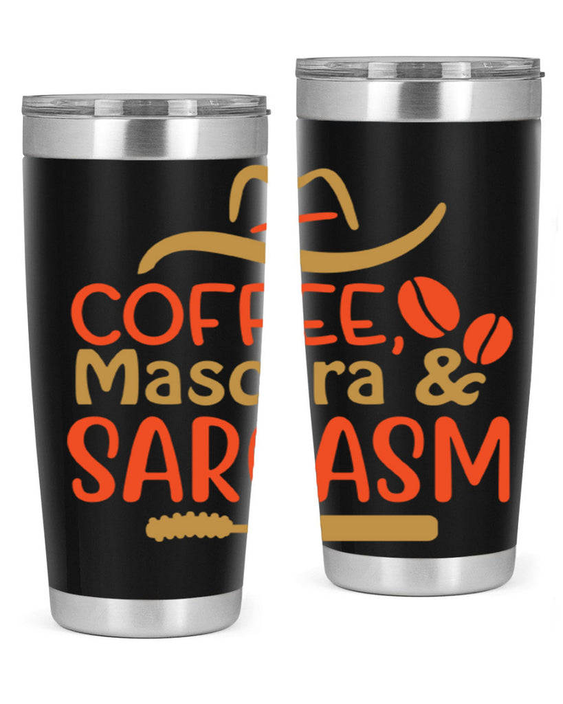 Coffee Mascara Sarcasm 21#- fashion- Cotton Tank