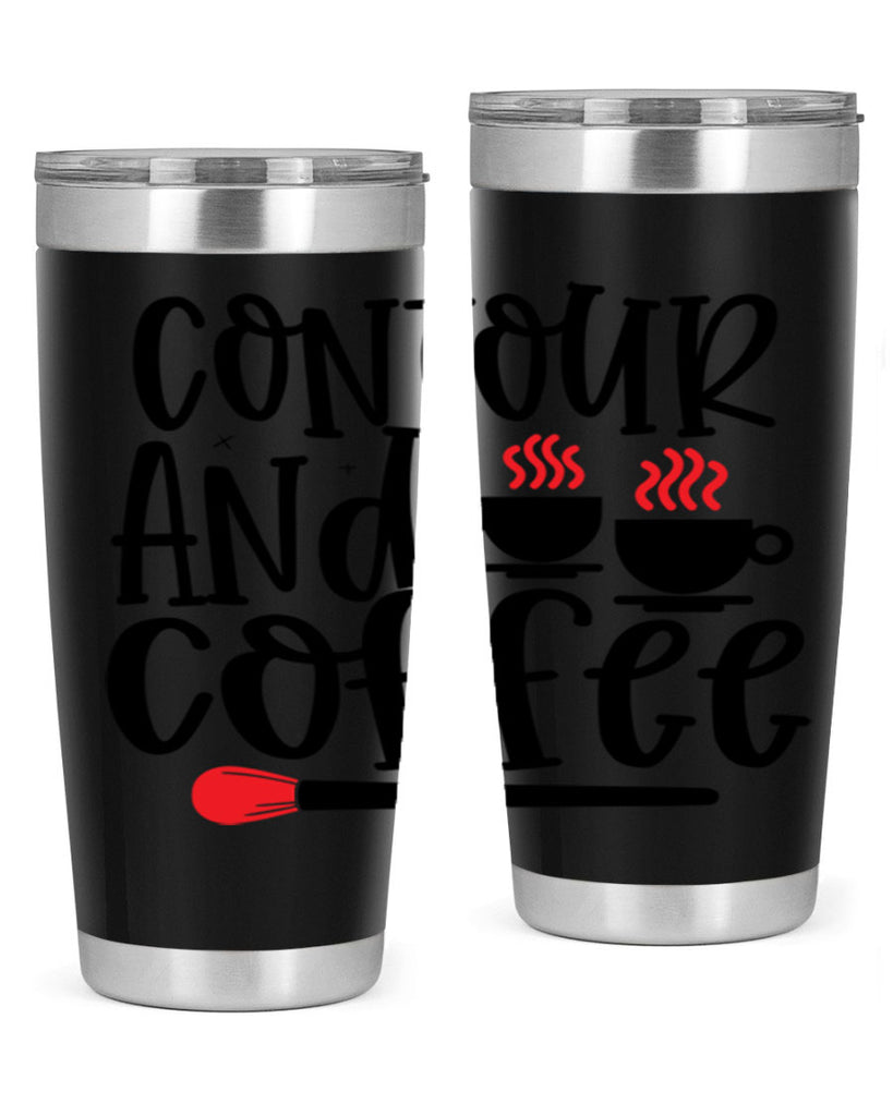 Contour And Coffee Style 242#- make up- Tumbler